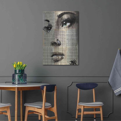 Luxe Metal Art 'Shore' by Loui Jover, Metal Wall Art,24x36