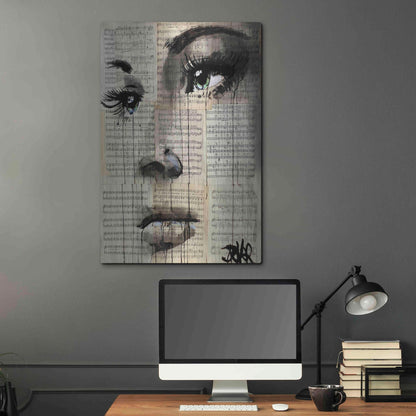 Luxe Metal Art 'Shore' by Loui Jover, Metal Wall Art,24x36