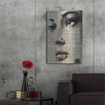 Luxe Metal Art 'Shore' by Loui Jover, Metal Wall Art,24x36