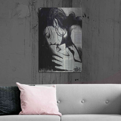 Luxe Metal Art 'Soul Kiss' by Loui Jover, Metal Wall Art,24x36