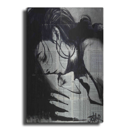 Luxe Metal Art 'Soul Kiss' by Loui Jover, Metal Wall Art