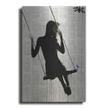 Luxe Metal Art 'The Freedom of Sometimes' by Loui Jover, Metal Wall Art