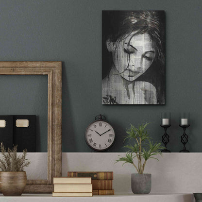 Luxe Metal Art 'Wild Daisy' by Loui Jover, Metal Wall Art,12x16