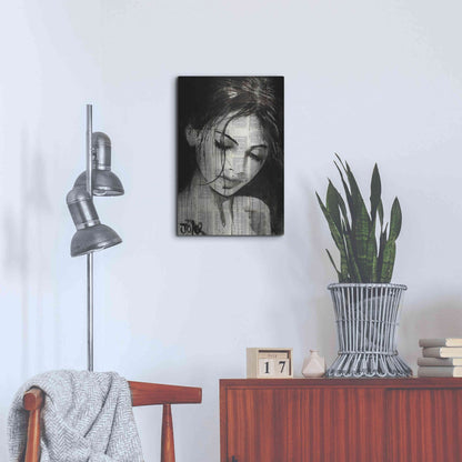 Luxe Metal Art 'Wild Daisy' by Loui Jover, Metal Wall Art,16x24