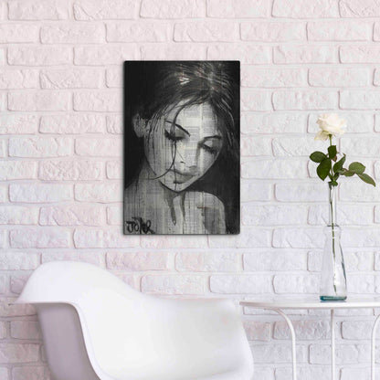 Luxe Metal Art 'Wild Daisy' by Loui Jover, Metal Wall Art,16x24