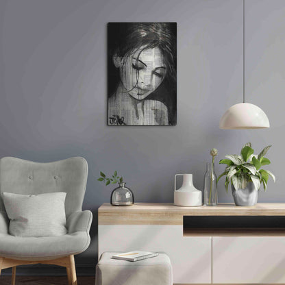 Luxe Metal Art 'Wild Daisy' by Loui Jover, Metal Wall Art,16x24