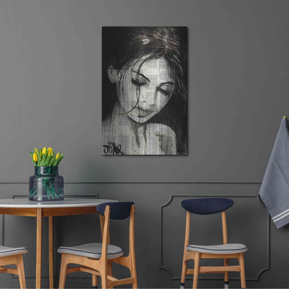 Luxe Metal Art 'Wild Daisy' by Loui Jover, Metal Wall Art,24x36