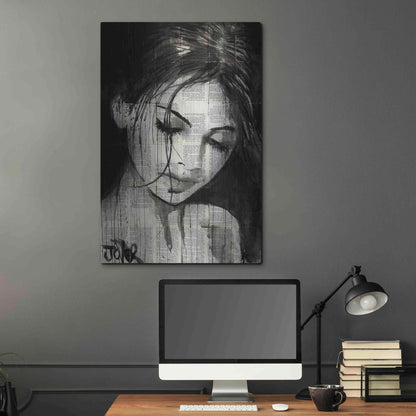 Luxe Metal Art 'Wild Daisy' by Loui Jover, Metal Wall Art,24x36