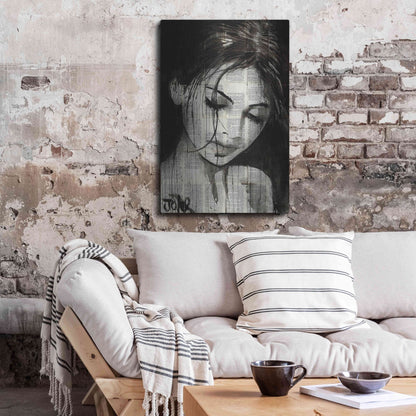 Luxe Metal Art 'Wild Daisy' by Loui Jover, Metal Wall Art,24x36