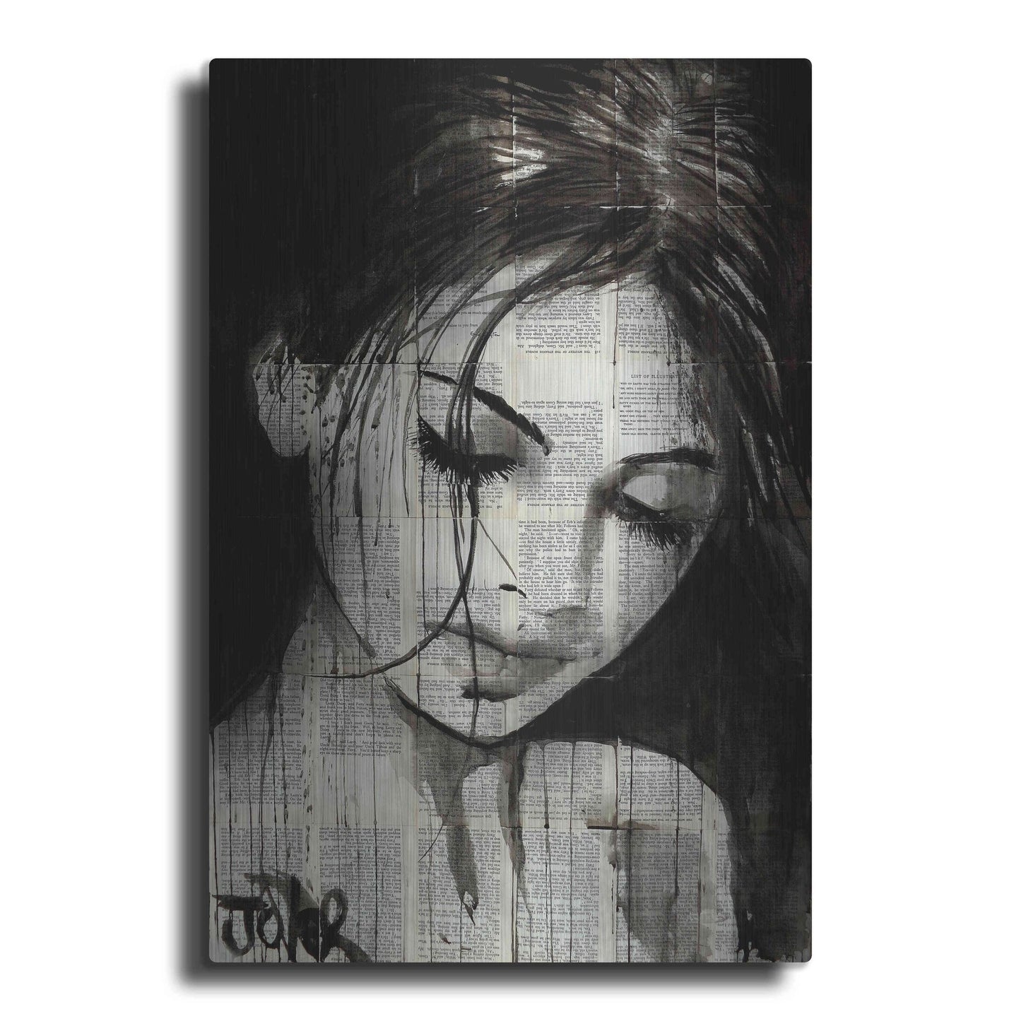 Luxe Metal Art 'Wild Daisy' by Loui Jover, Metal Wall Art