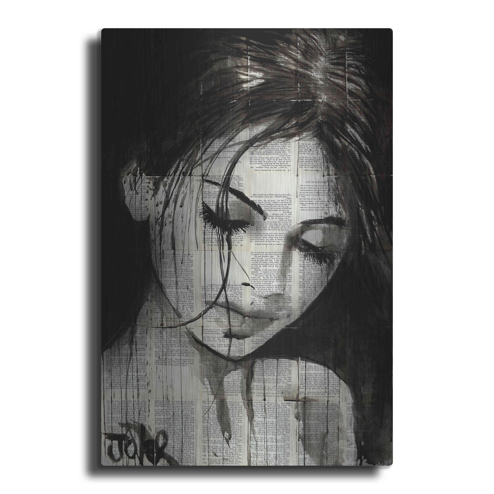 Luxe Metal Art 'Wild Daisy' by Loui Jover, Metal Wall Art