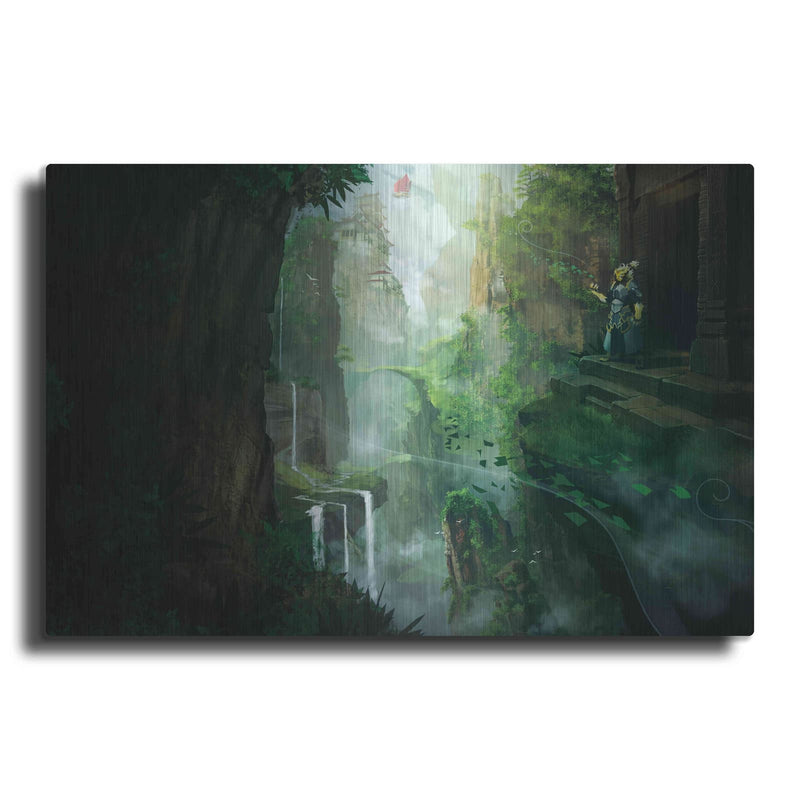 'Dragon Valley' by Jonathan Lam – Metal Wall Art