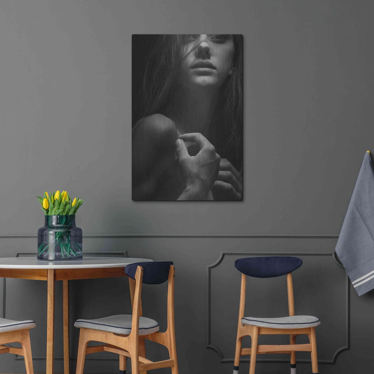 'My Love' by Design Fabrikken – Metal Wall Art, 24x36 room view