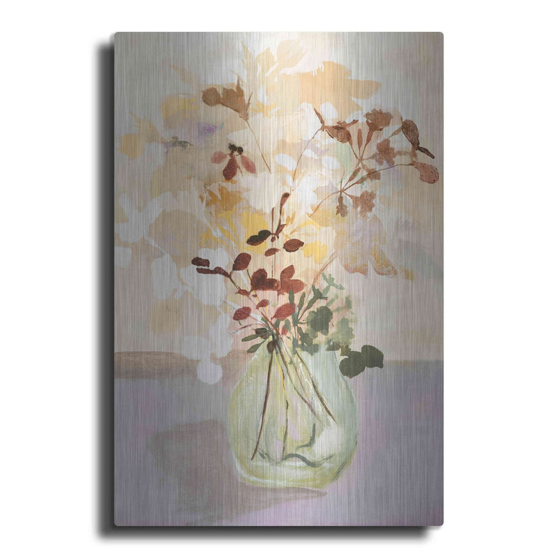 'Pastel Flower 2' by Design Fabrikken – Metal Wall Art