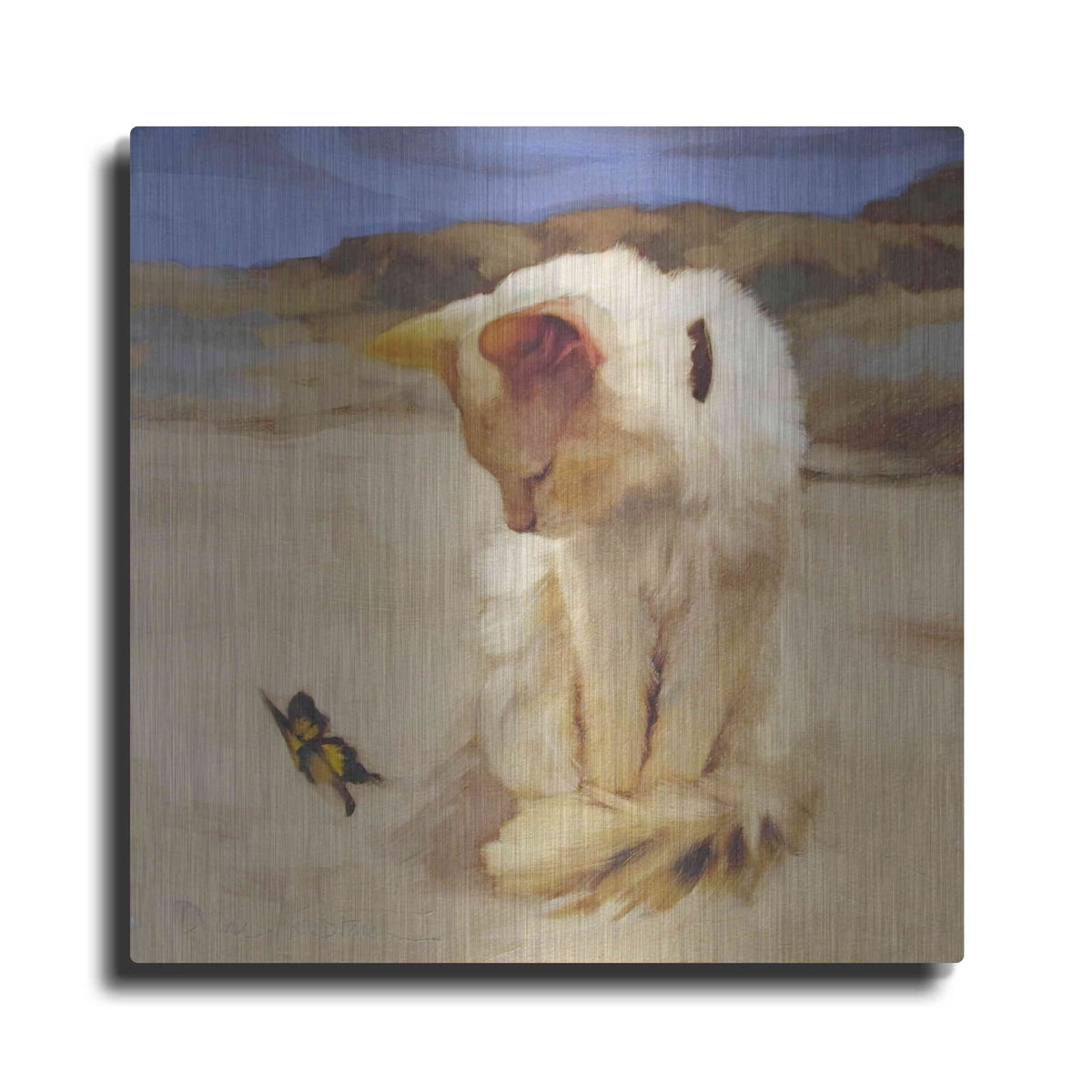 'Eye on Butterfly V' by Diane Hoeptner – Metal Wall Art