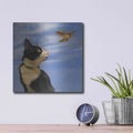 'Fly Away' by Diane Hoeptner – Metal Wall Art, 12x12 room view