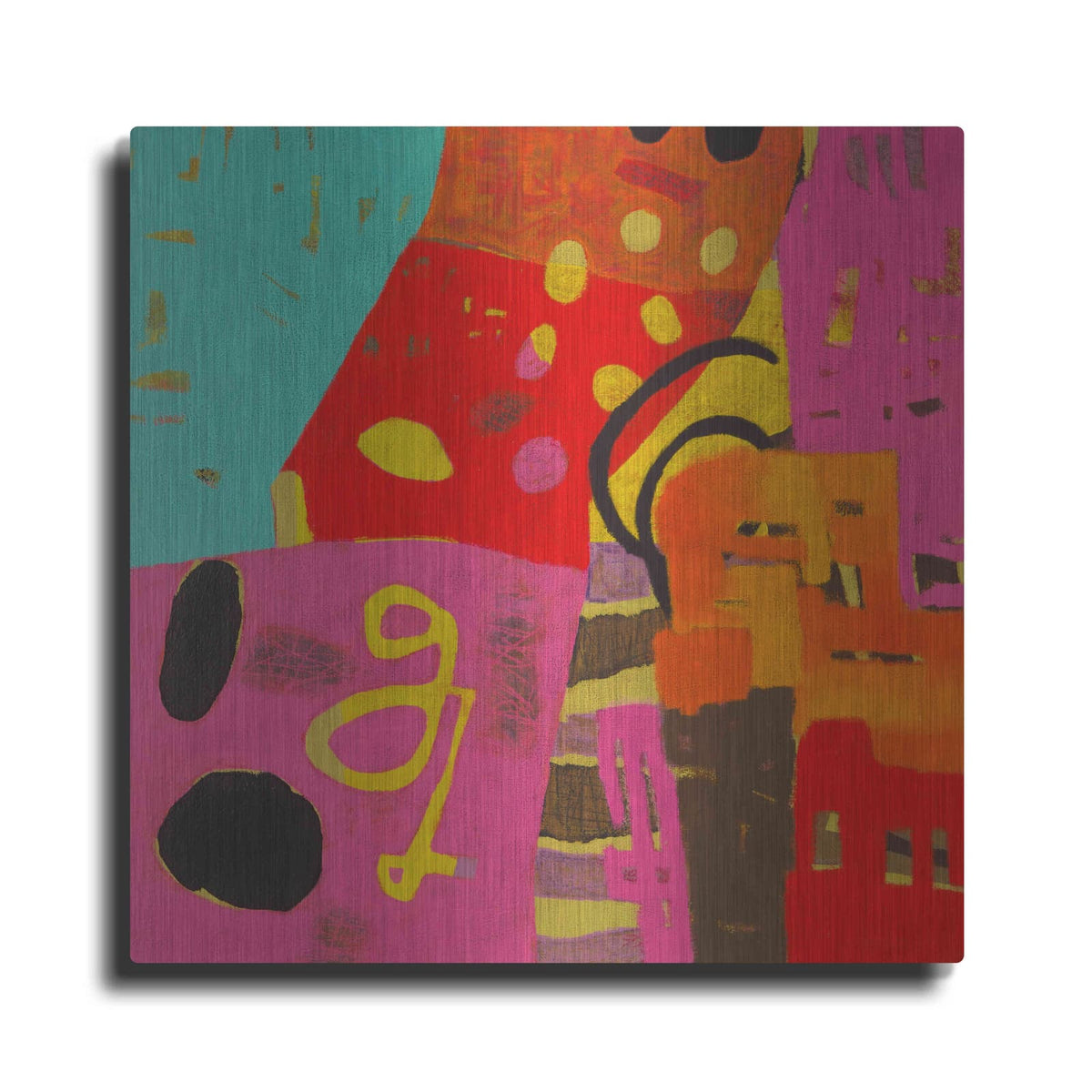 'Conversations in the Abstract 23' by Downs – Metal Wall Art