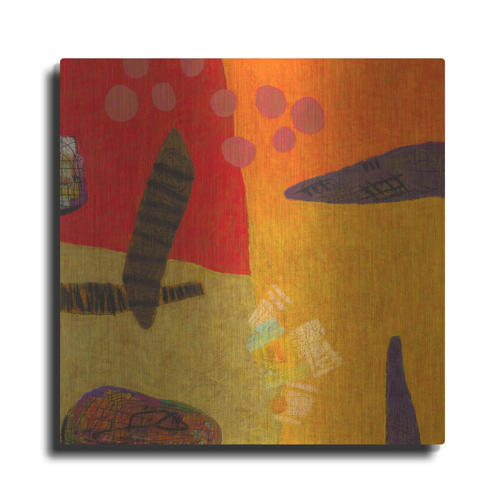 'Conversations in the Abstract 29' by Downs – Metal Wall Art