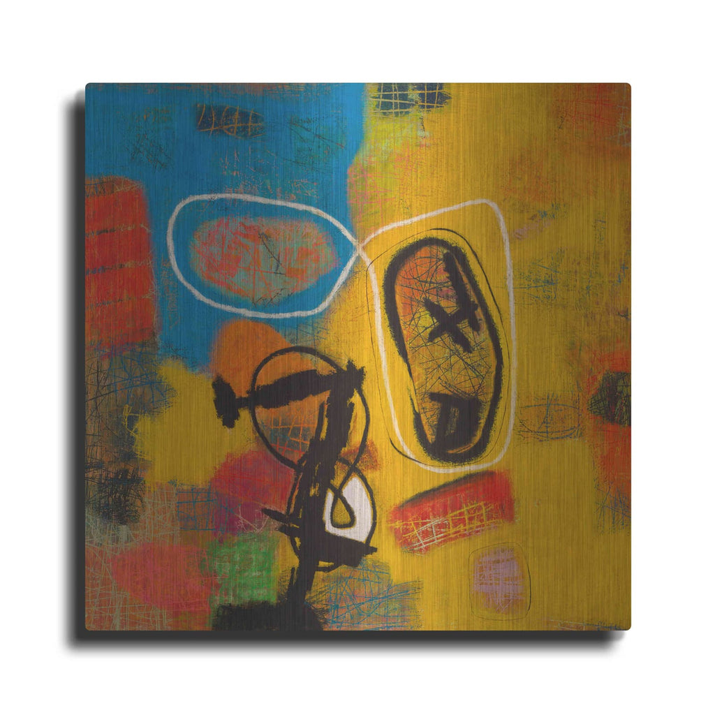 'Conversations in the Abstract 32' by Downs – Metal Wall Art