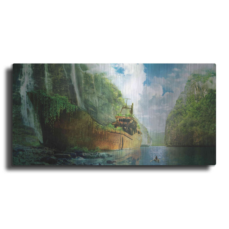 'Shipwreck' by Jonathan Lam – Metal Wall Art