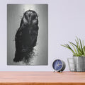 'The Owl' by Nicklas Gustafsson – Metal Wall Art, 12x16 room view