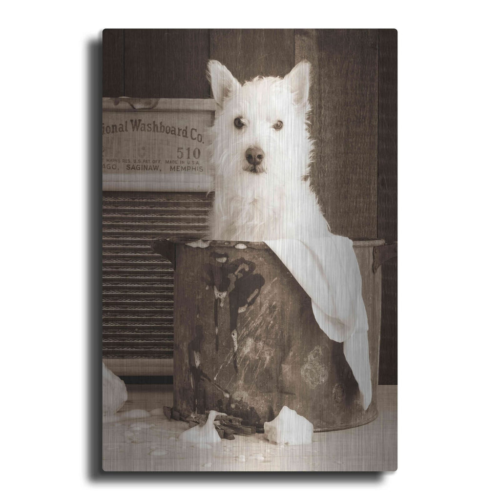 'Vintage Wash Day' by Edward M. Fielding – Metal Wall Art