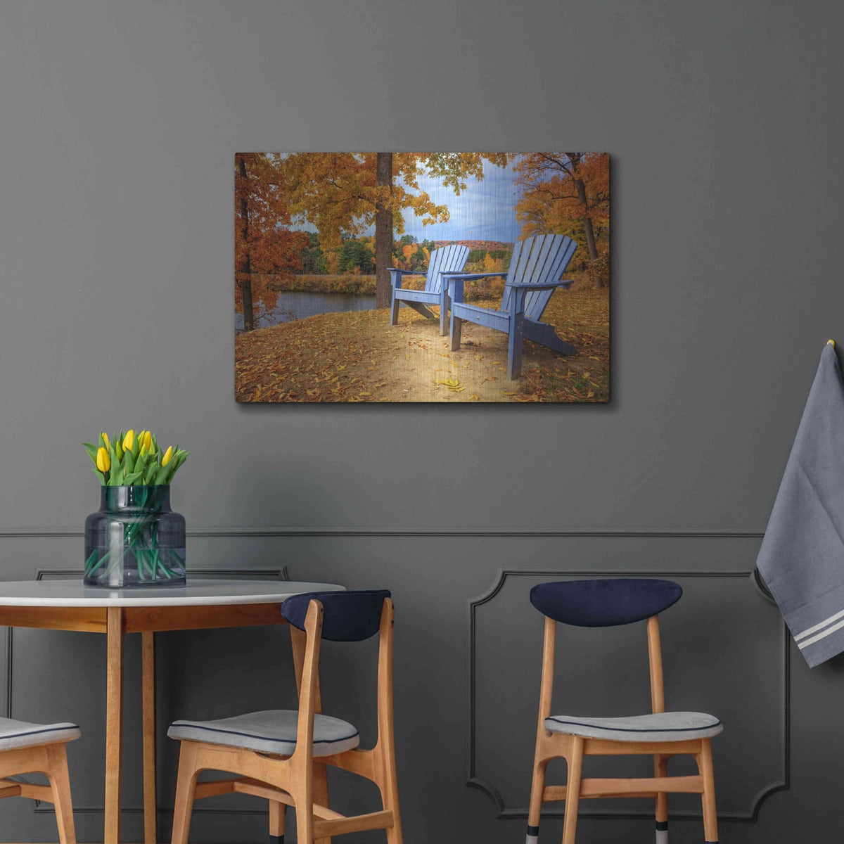 'Autumn Splendor' by Edward M. Fielding – Metal Wall Art, 36x24 room view