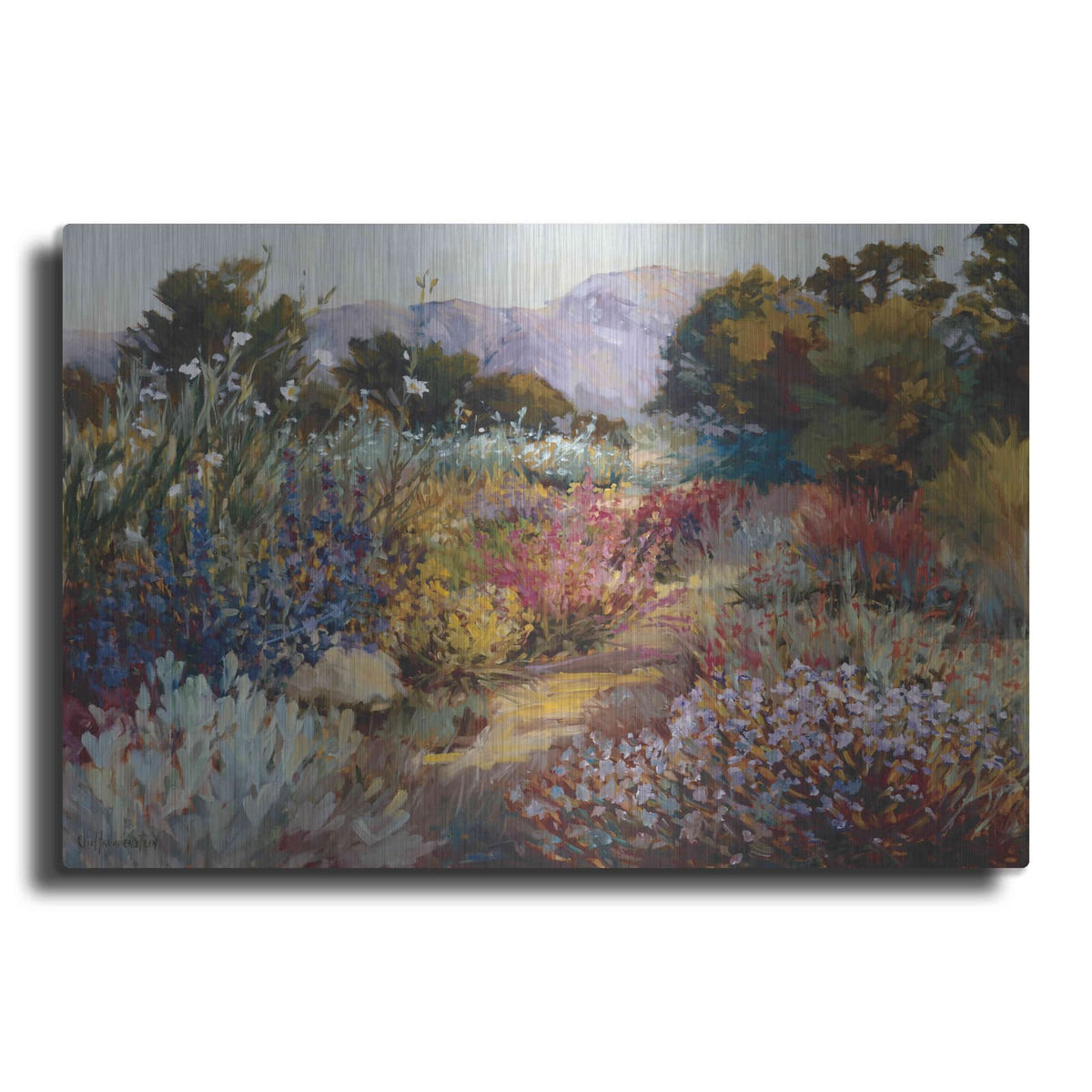 'Morning Bloom' by Ellie Freudenstein – Metal Wall Art