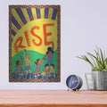 'Together We Rise' by Kris Duran – Metal Wall Art, 12x16 room view