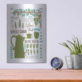 'Culinary Love 2 in Color' by Leslie Fuqua – Metal Wall Art, 12x16 room view