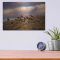 'Chasing Thunder' by Lisa Dearing – Metal Wall Art, 16x12 room view