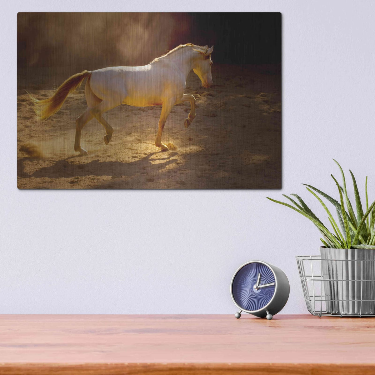 'Dancing In The Light' by Lisa Dearing – Metal Wall Art, 16x12 room view