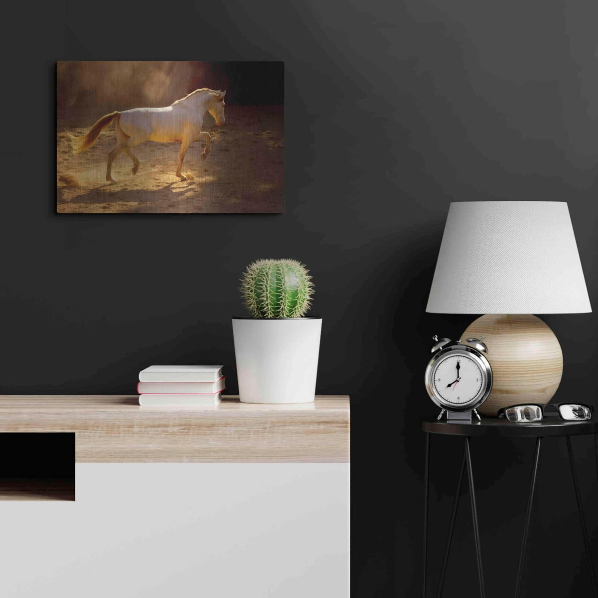 'Dancing In The Light' by Lisa Dearing – Metal Wall Art, 24x16 room view