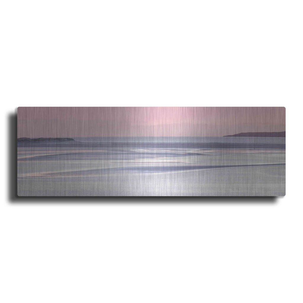 'Silver Sands' by Lynne Douglas – Metal Wall Art