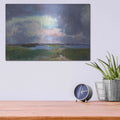 'Converging Storms' by Madeline Dukes – Metal Wall Art, 16x12 room view