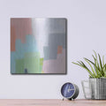 'Persica' by Melissa Donoho – Metal Wall Art, 12x12 room view