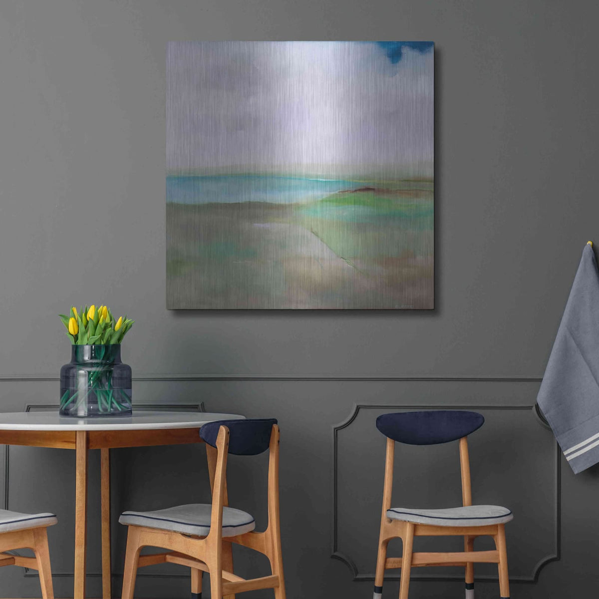 'Crossroads' by Michael A. Diliberto – Metal Wall Art, 36x36 room view