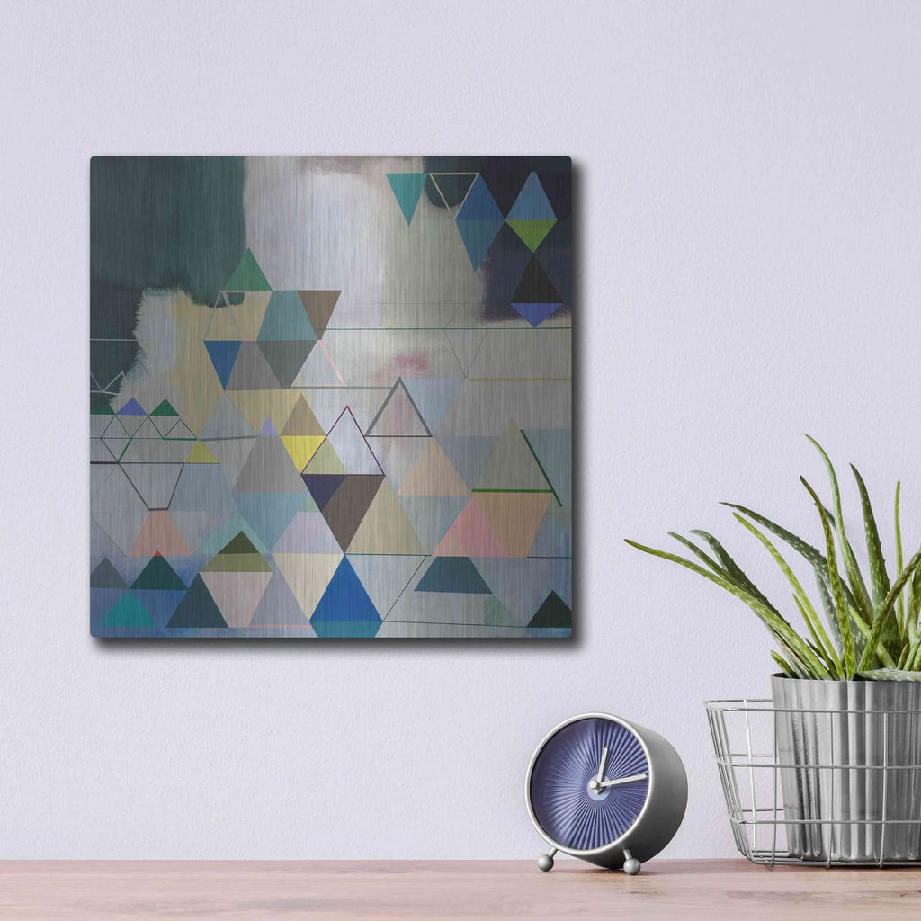 'Journey Time' by Naomi Taitz Duffy – Metal Wall Art, 12x12 room view