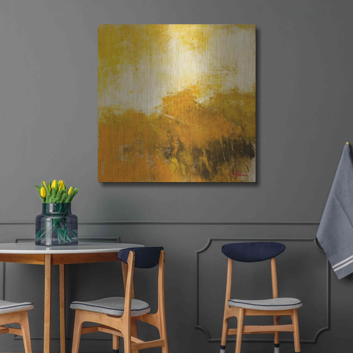 'Autumn of Life' by Patrick Dennis – Metal Wall Art, 36x36 room view