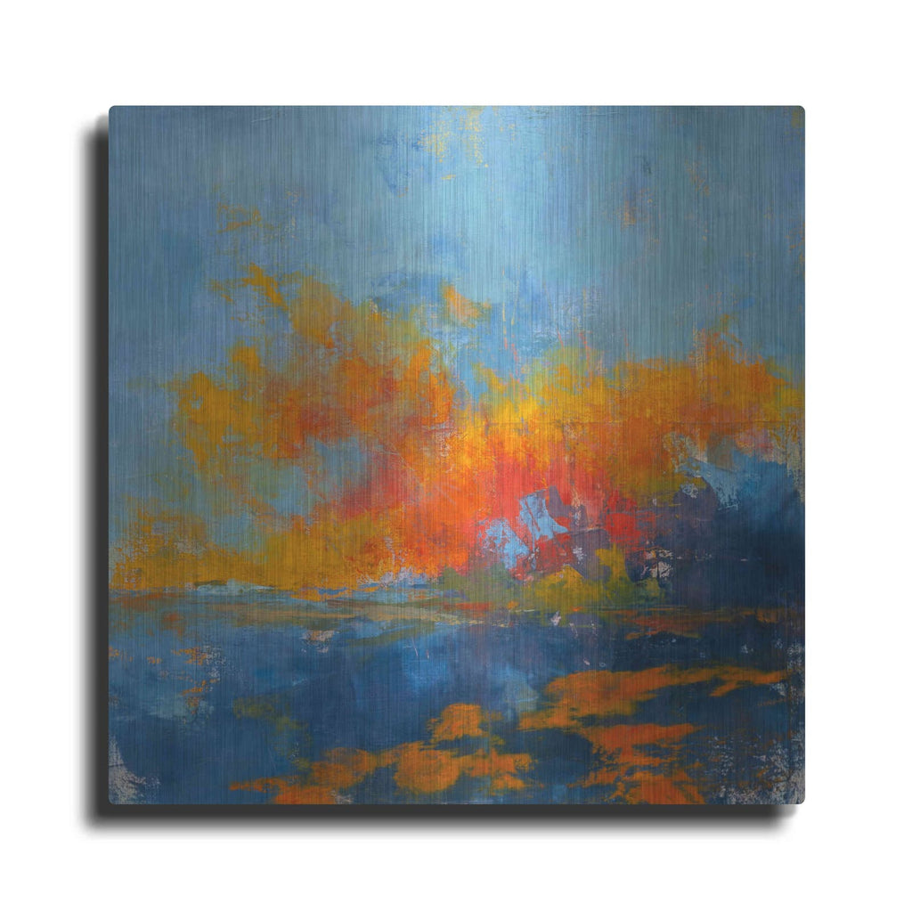 'Blue on Blue' by Patrick Dennis – Metal Wall Art
