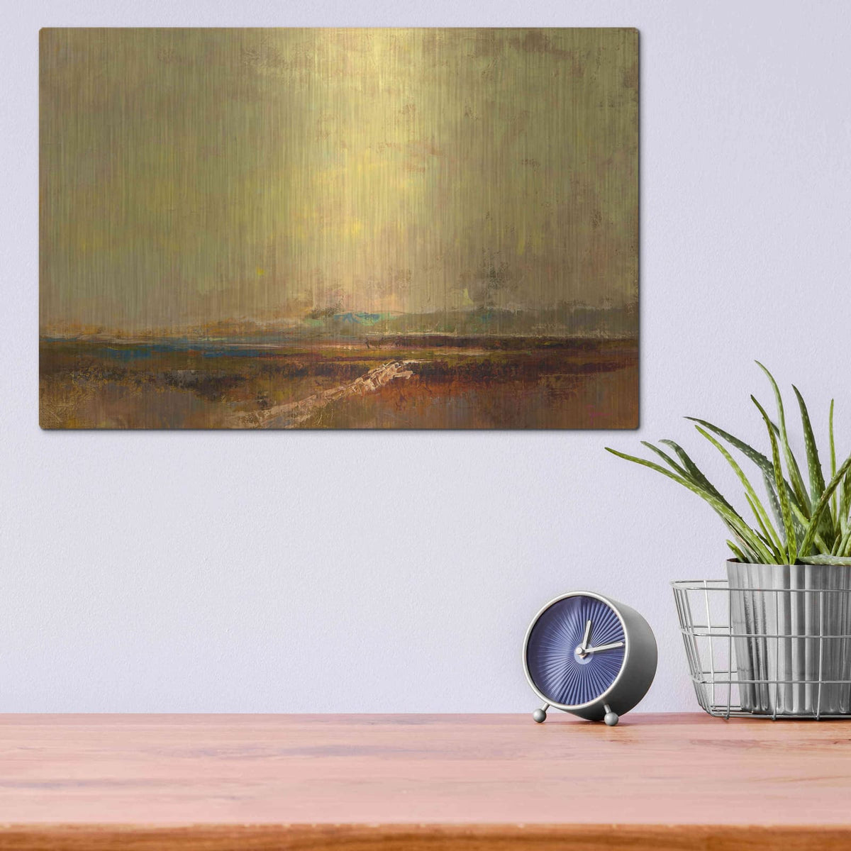 'Bones' by Patrick Dennis – Metal Wall Art, 16x12 room view