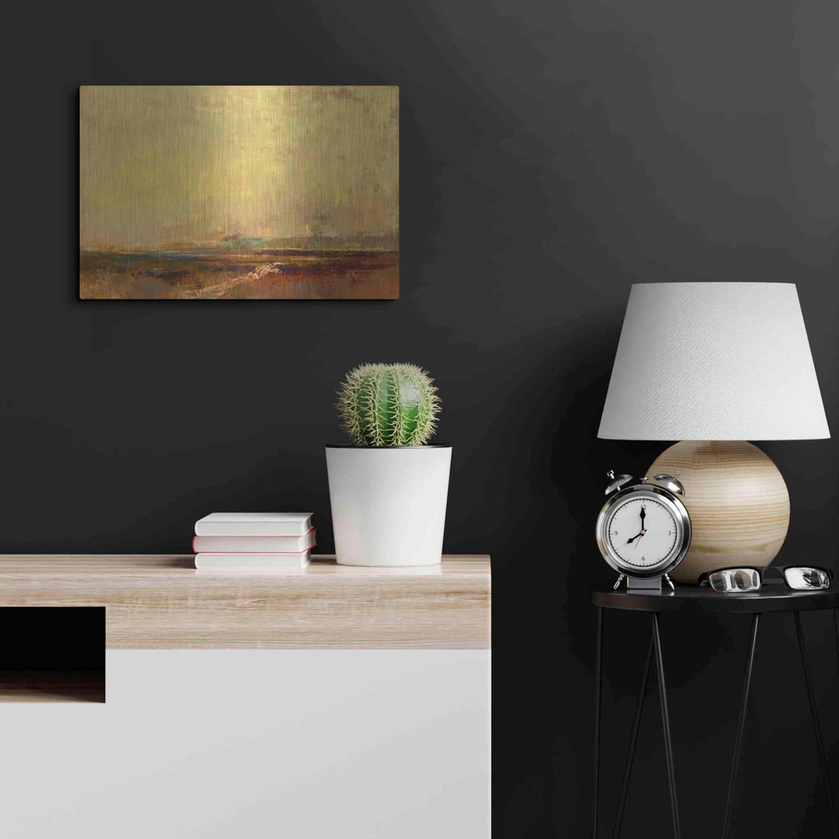 'Bones' by Patrick Dennis – Metal Wall Art, 24x16 room view