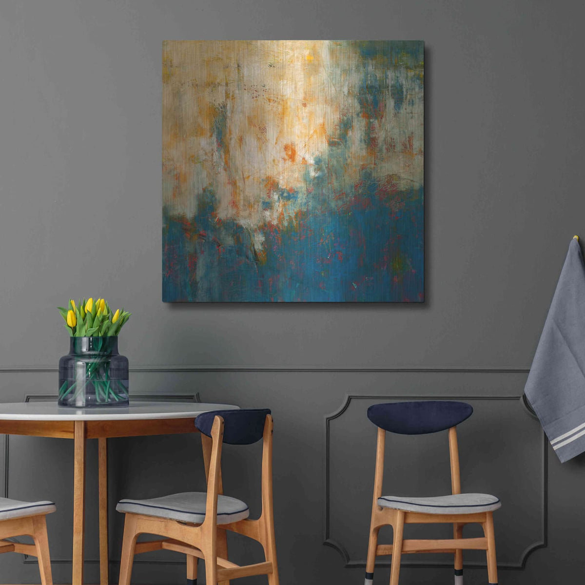 'Breathing Room' by Patrick Dennis – Metal Wall Art, 36x36 room view