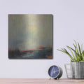 'Burnout' by Patrick Dennis – Metal Wall Art, 12x12 room view