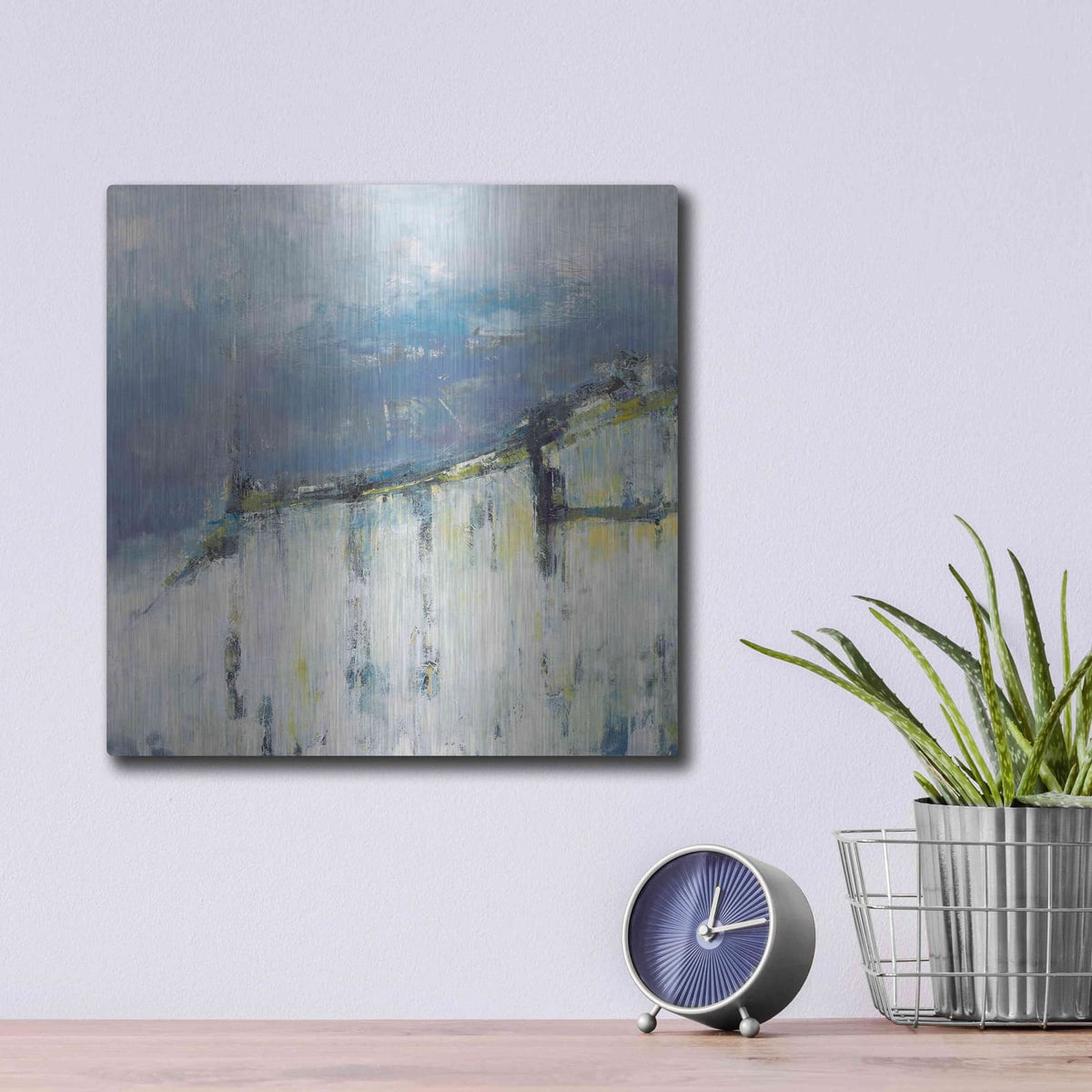 'Camarillo' by Patrick Dennis – Metal Wall Art, 12x12 room view