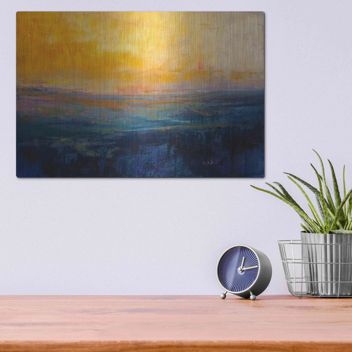'Devine Perfection' by Patrick Dennis – Metal Wall Art, 16x12 room view