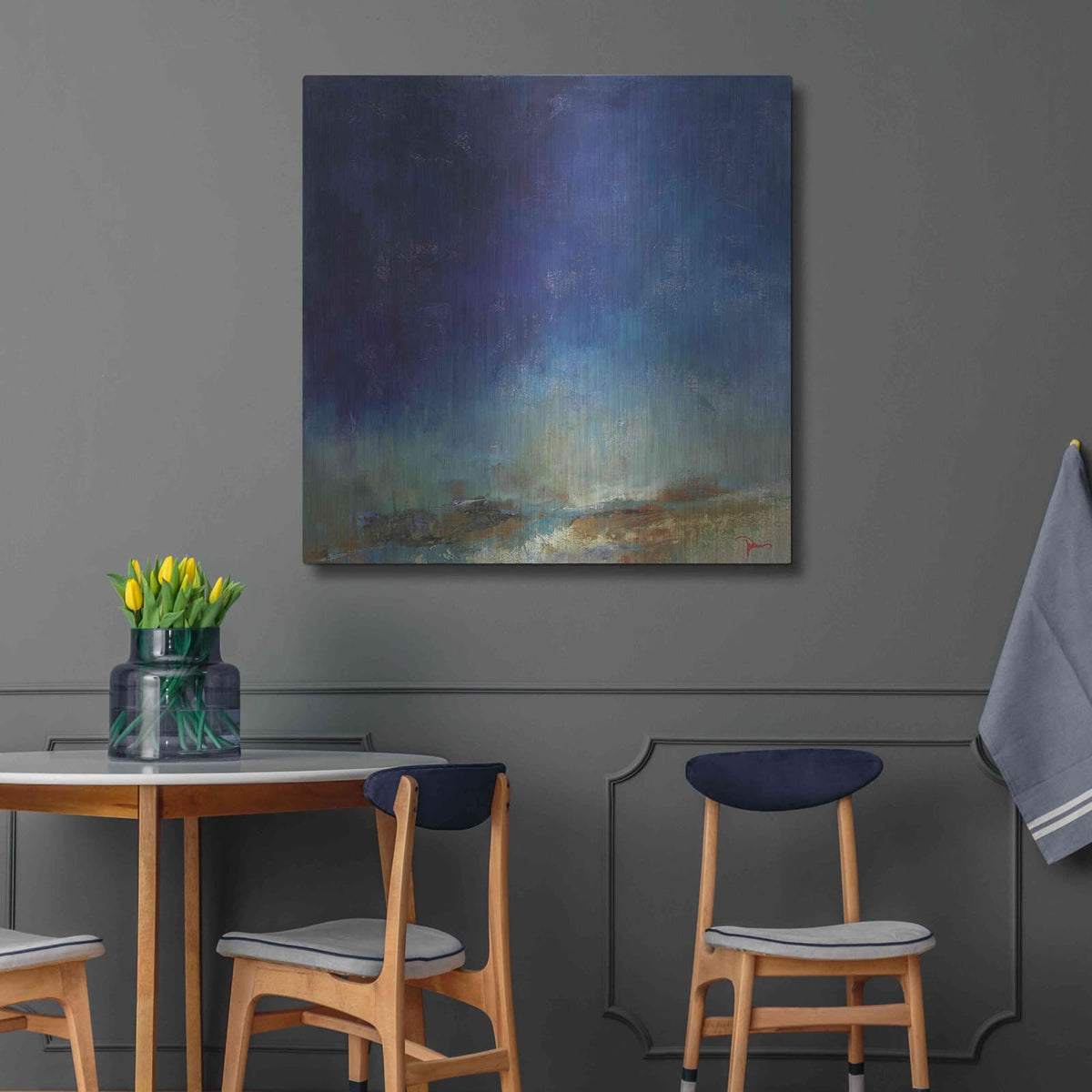 'Hawley' by Patrick Dennis – Metal Wall Art, 36x36 room view
