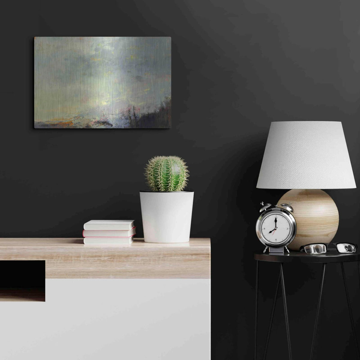 'No Reception' by Patrick Dennis – Metal Wall Art, 24x16 room view