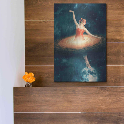 Luxe Metal Art 'Prima Ballerina Assoluta' by Paula Belle Flores, Metal Wall Art,12x16