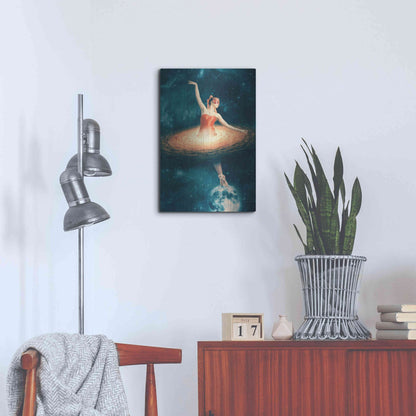 Luxe Metal Art 'Prima Ballerina Assoluta' by Paula Belle Flores, Metal Wall Art,16x24